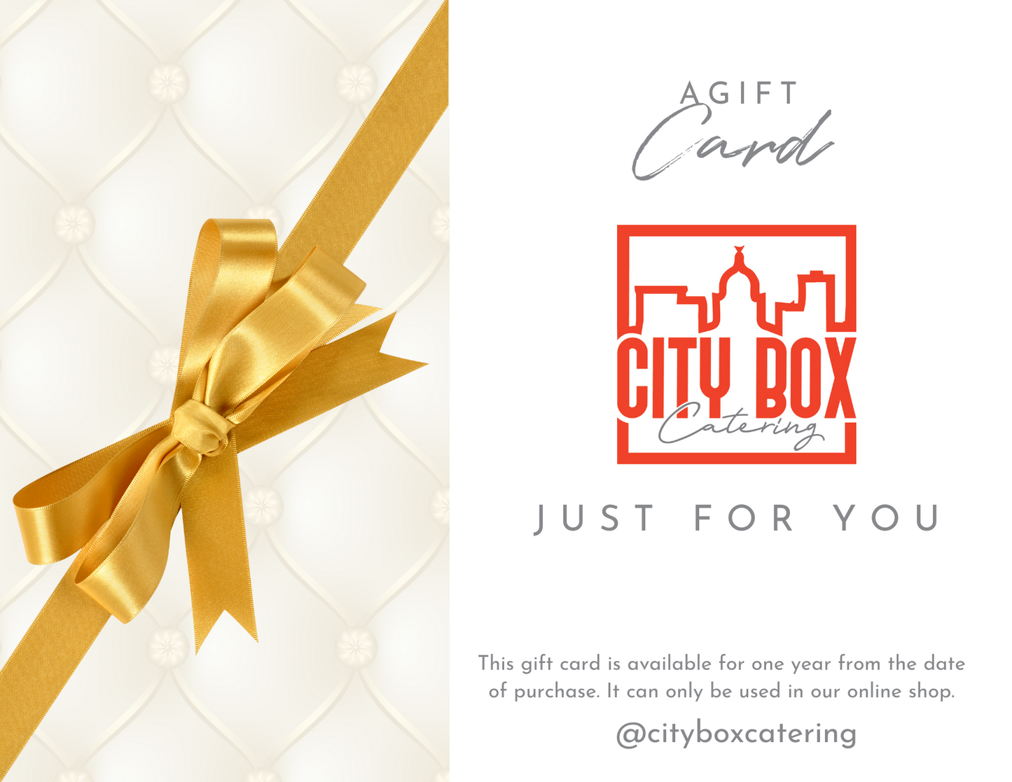 City Box Catering Gift Card
